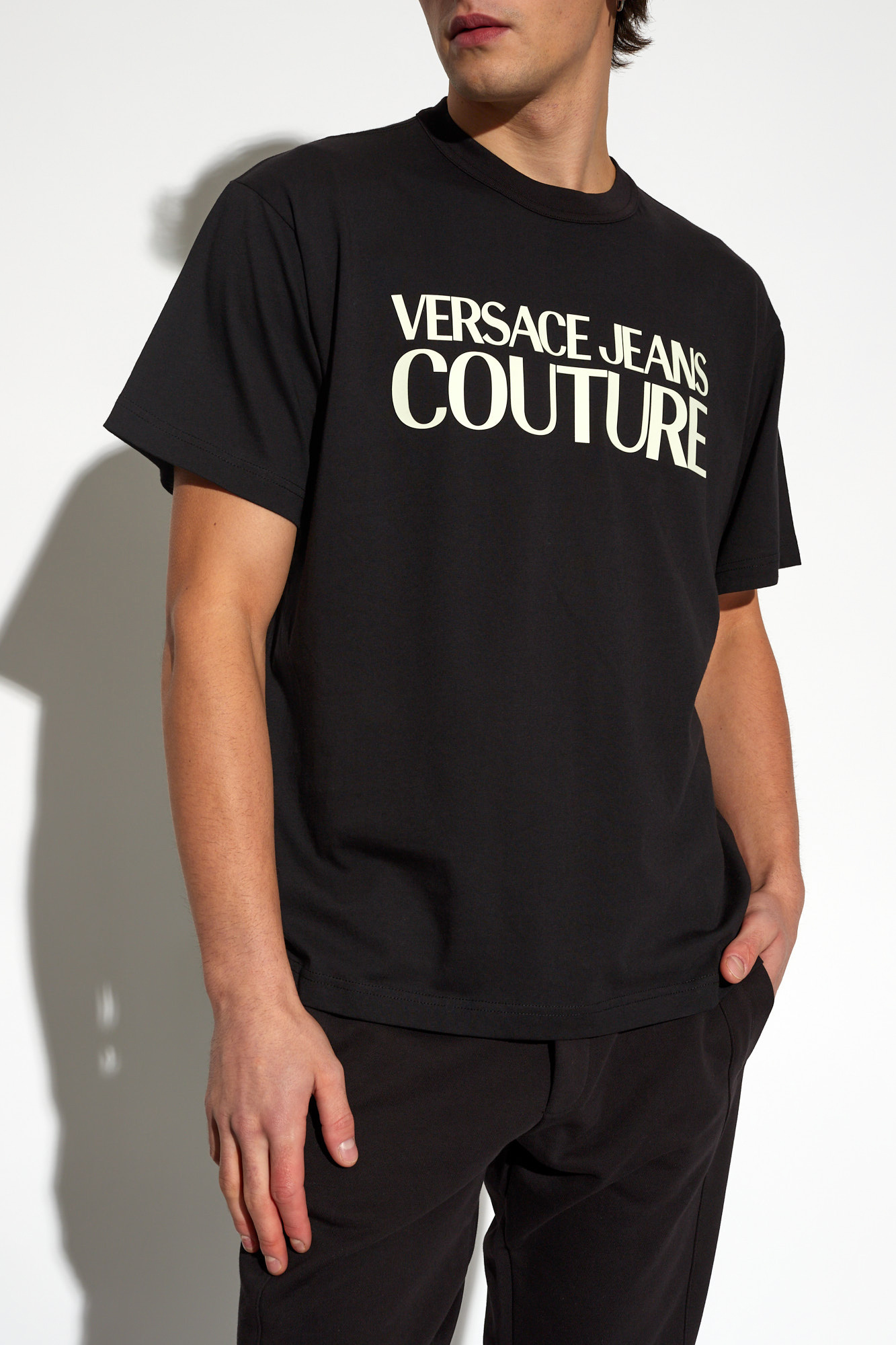 Versace Jeans Couture T-shirt with logo | Men's Clothing | Vitkac